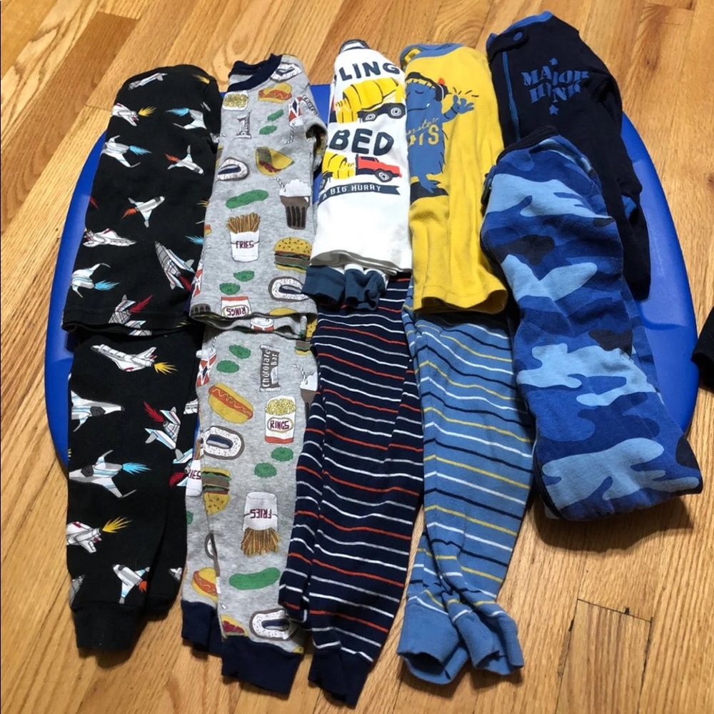 2t boys pajamas